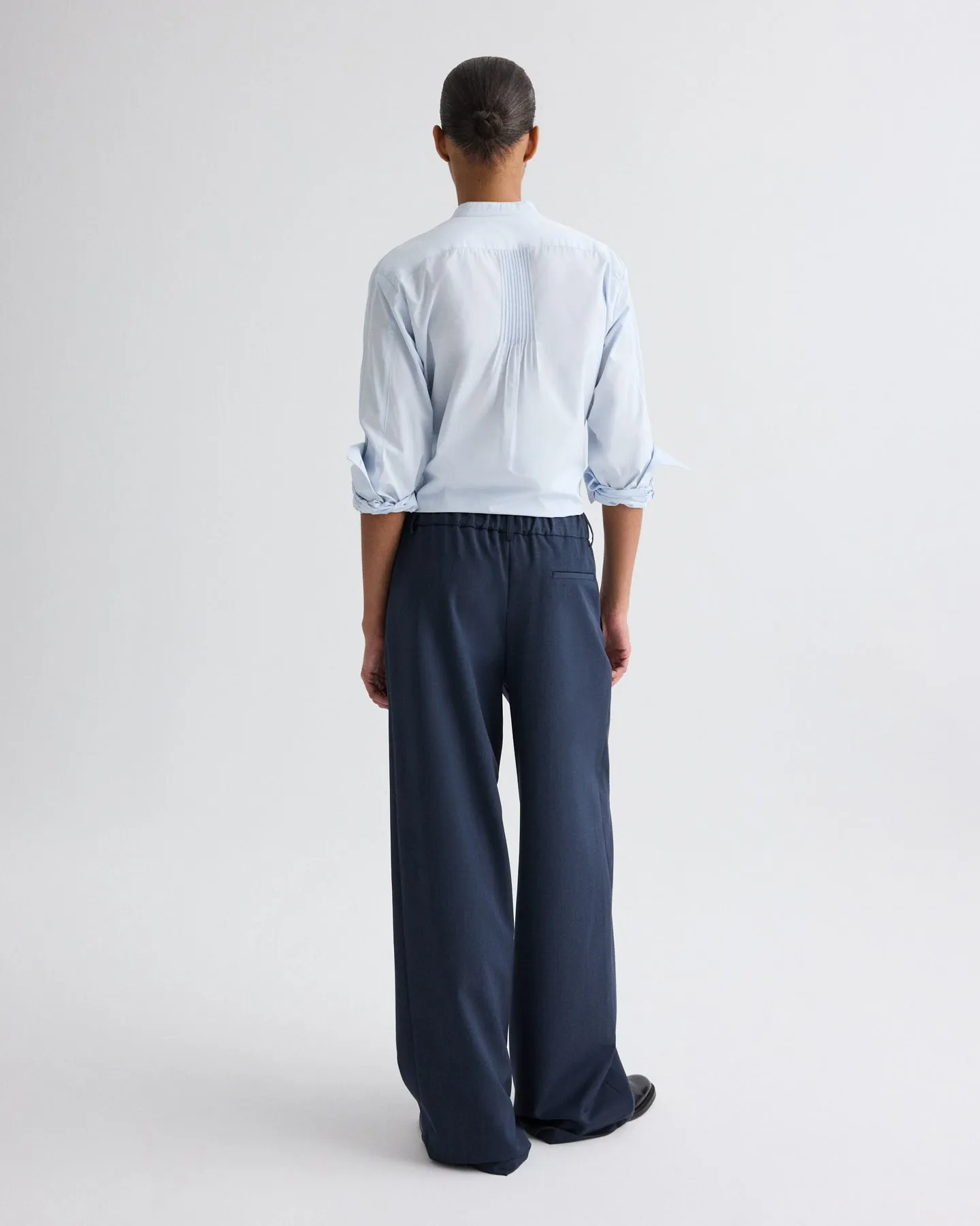 Hudson St. Pant in Denim Look Suiting sold by TWP CLOTHING product image thumbnail 5