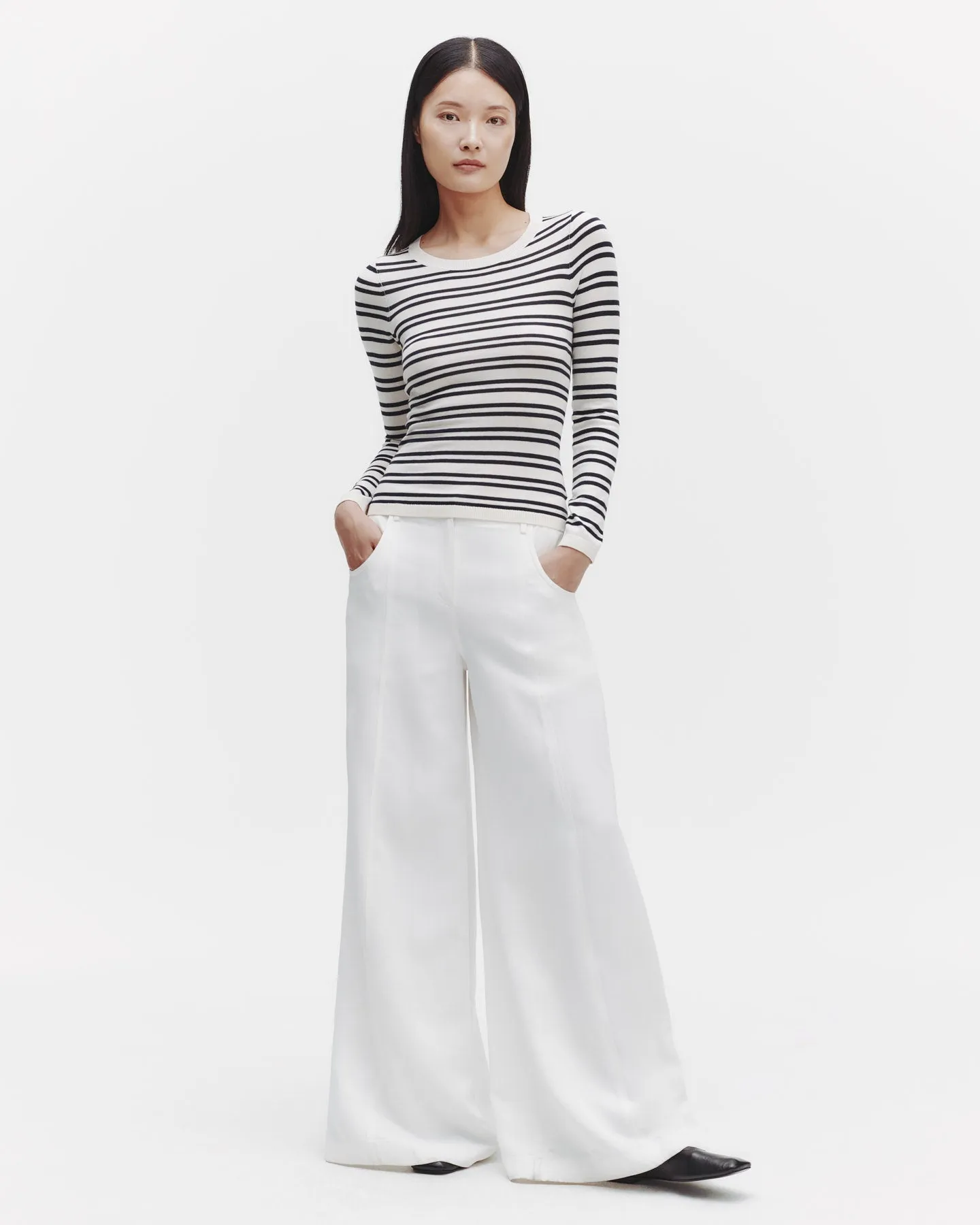 Striped Secondskin in Cotton Silk sold by TWP CLOTHING product image thumbnail 4