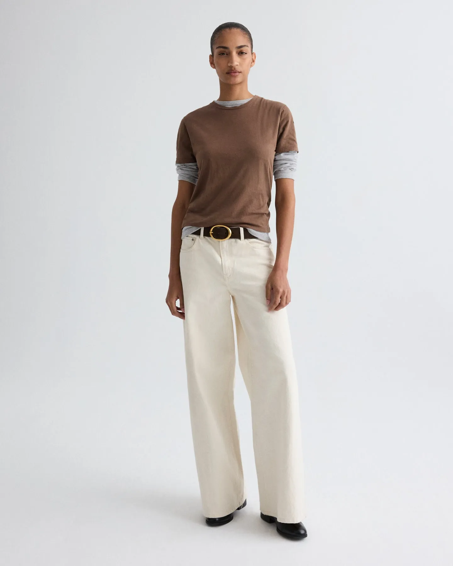 His Tee in Supima Cotton sold by TWP CLOTHING product image thumbnail 3