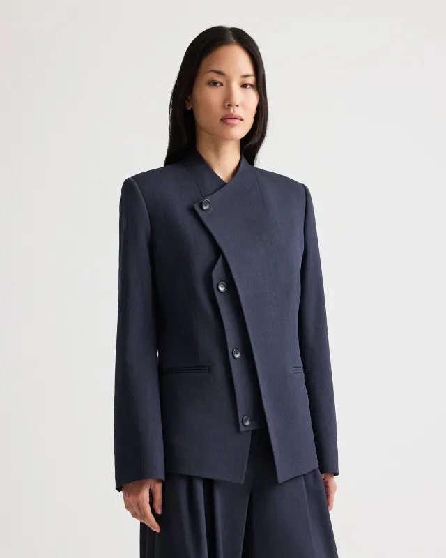 Oliver Blazer in Italian Wool Twill made by TWP CLOTHING