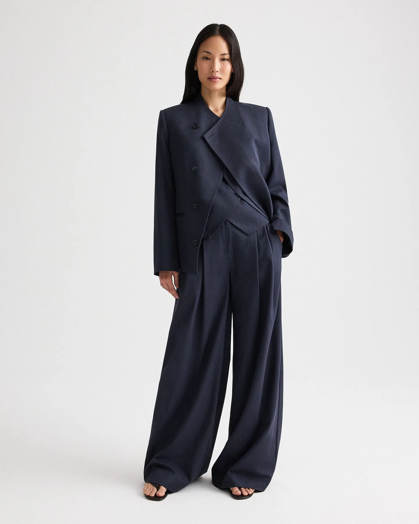 Oliver Blazer in Italian Wool Twill sold by TWP CLOTHING product image thumbnail 4