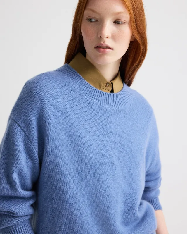 Boy Crewneck Sweater in Italian Cashmere made by TWP CLOTHING