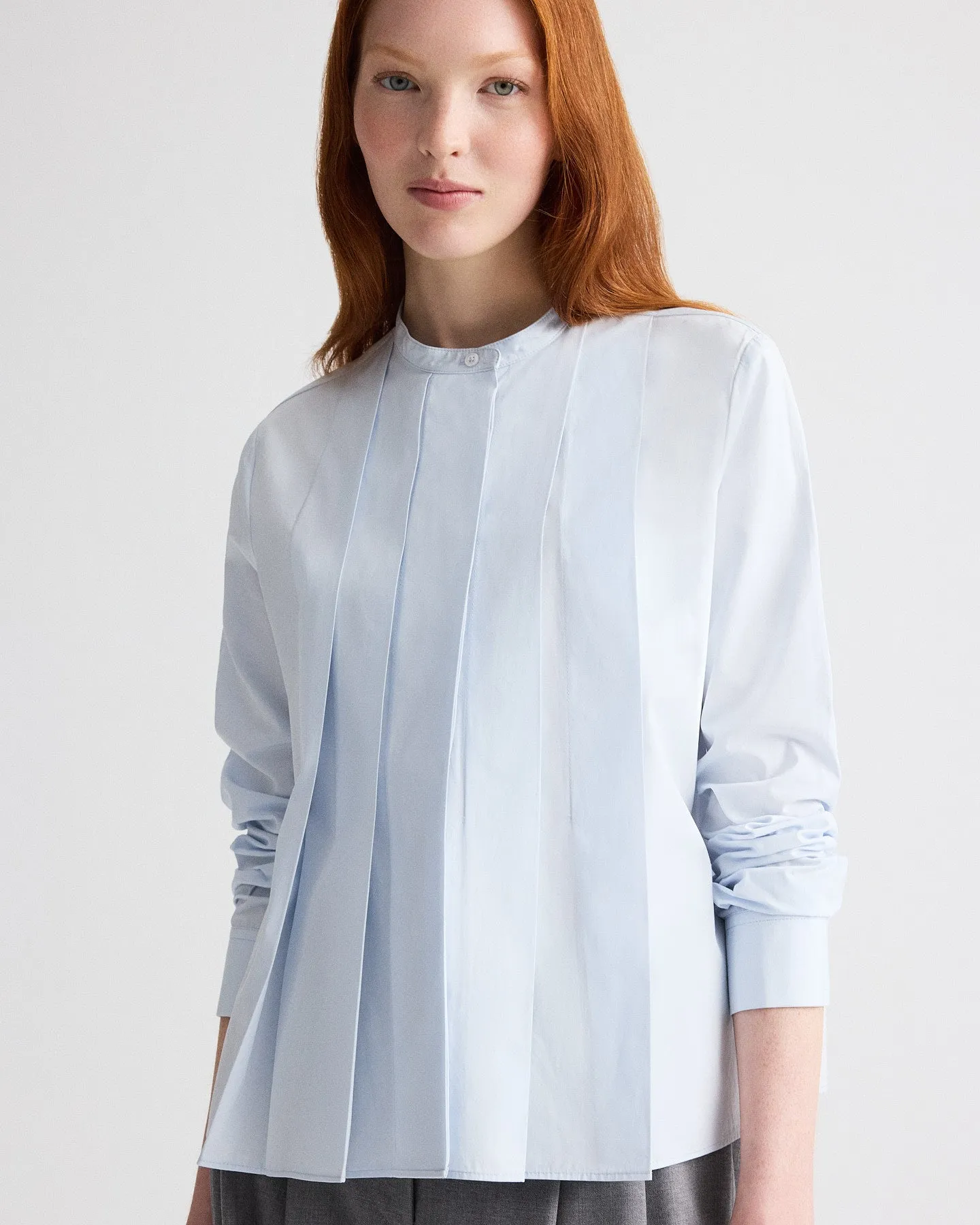 Close Call Top in Cotton Shirting sold by TWP CLOTHING