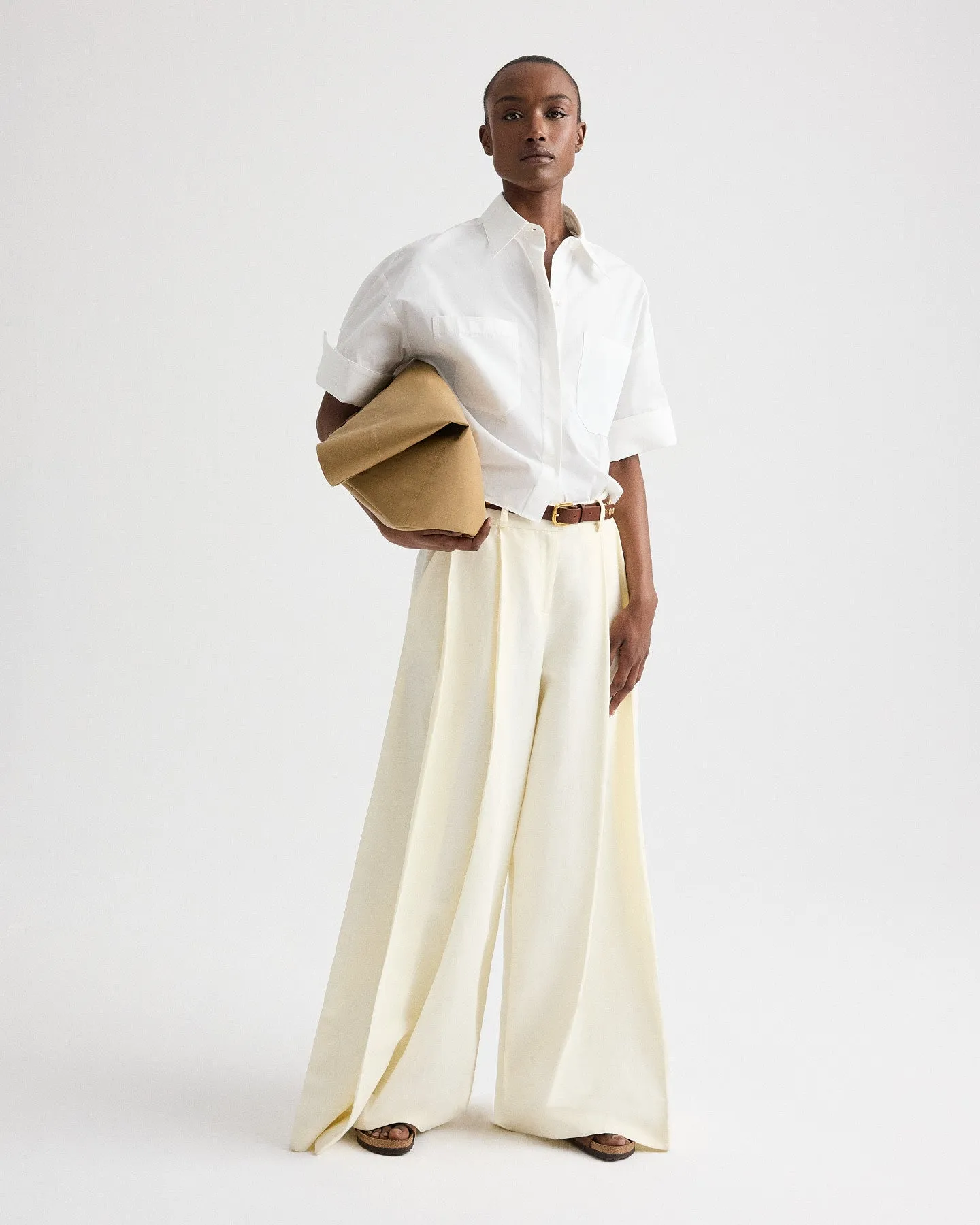 Crosby St. Pant in Cotton Linen Suiting sold by TWP CLOTHING product image thumbnail 4