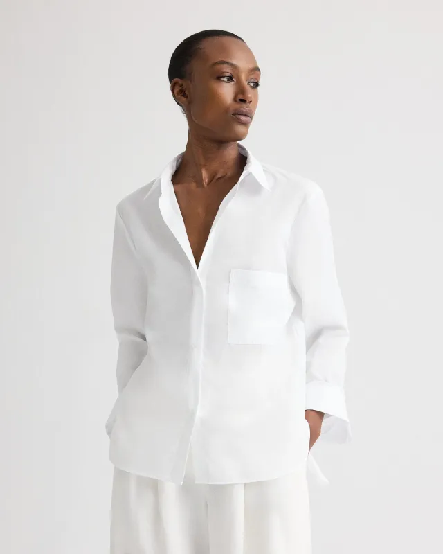 Next Morning Shirt in Superfine Cotton sold by TWP CLOTHING