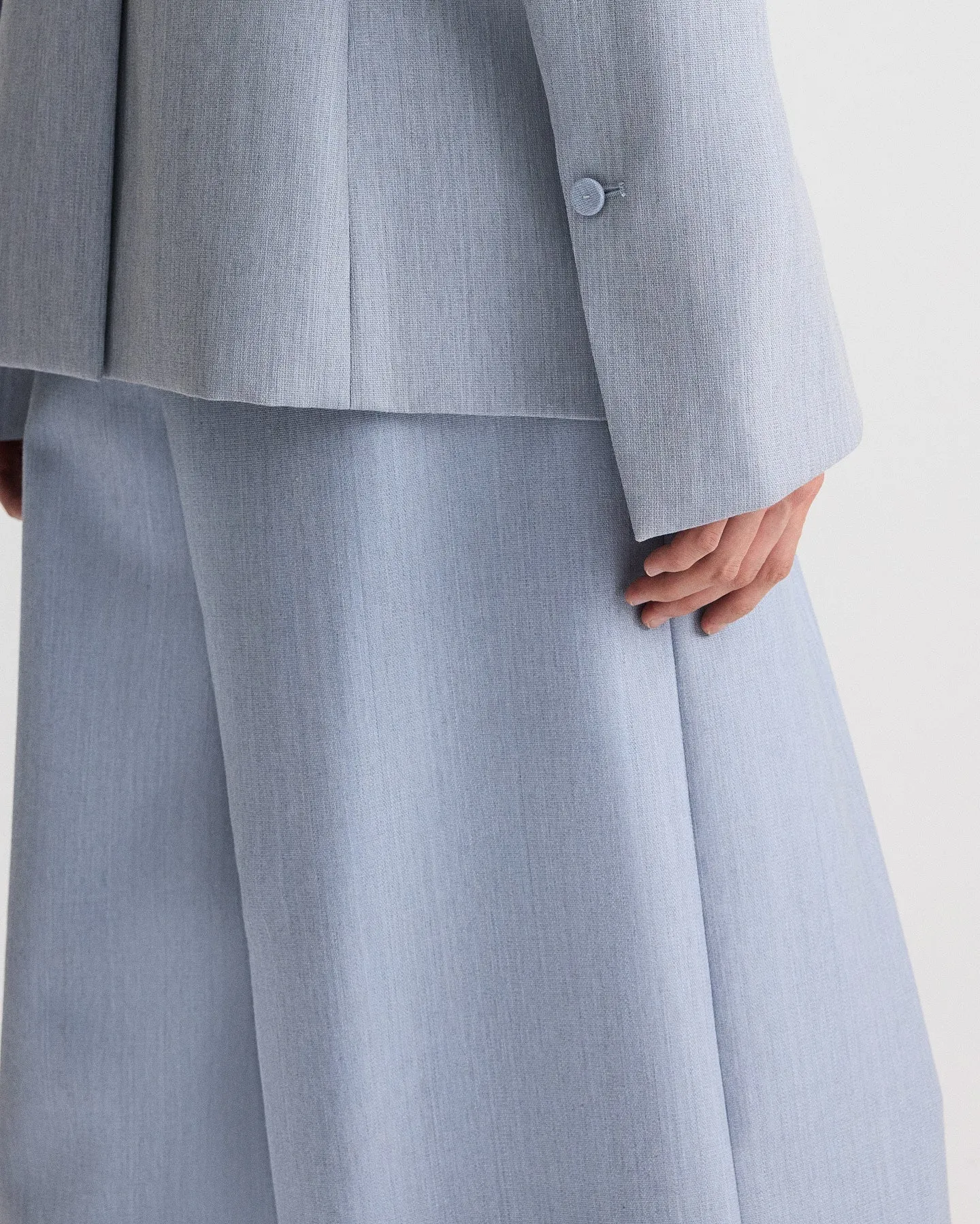 Avery Pant in Compact Wool Suiting sold by TWP CLOTHING product image thumbnail 4