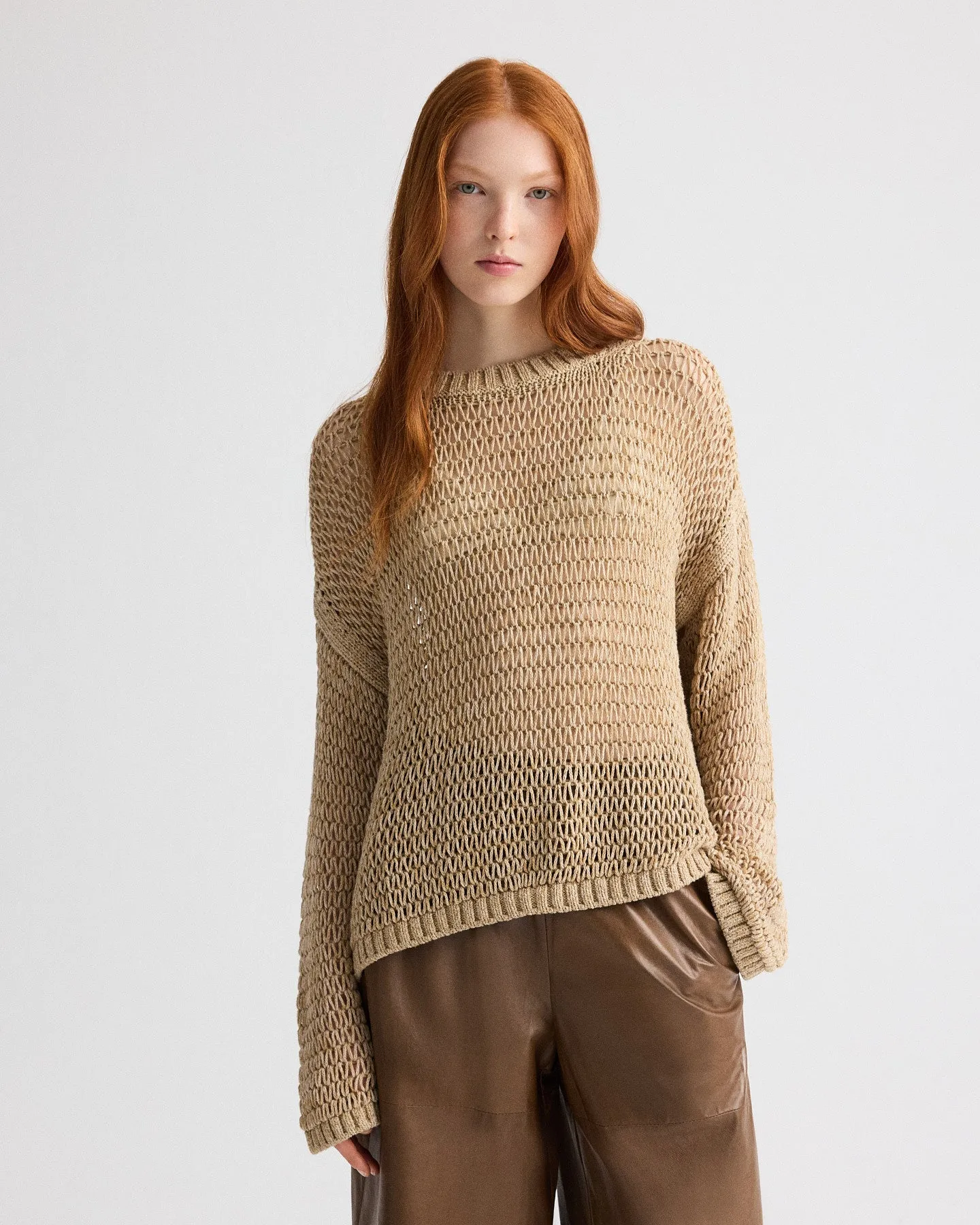 Open Range Sweater in Cotton Wool sold by TWP CLOTHING product image thumbnail 2