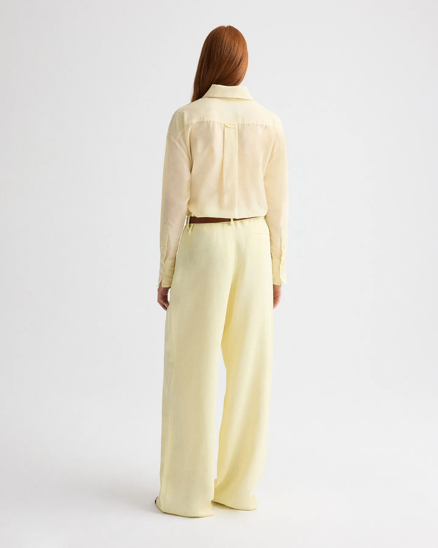 Big Joe Shirt in Cotton Silk Organza sold by TWP CLOTHING product image thumbnail 5