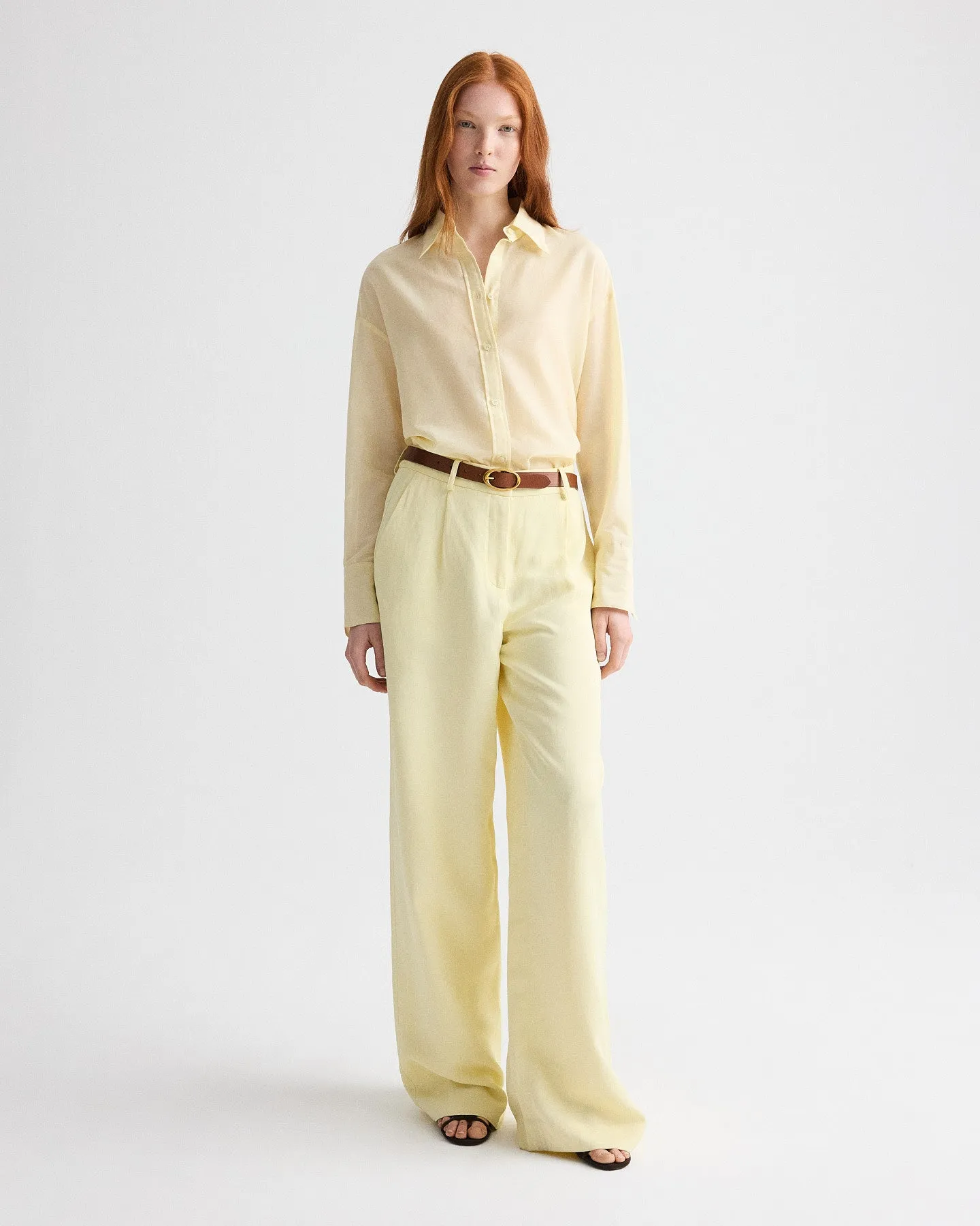 Big Joe Shirt in Cotton Silk Organza sold by TWP CLOTHING product image thumbnail 3