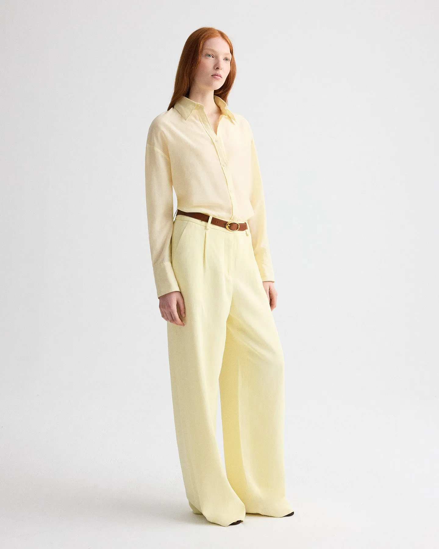 Big Joe Shirt in Cotton Silk Organza sold by TWP CLOTHING product image thumbnail 4