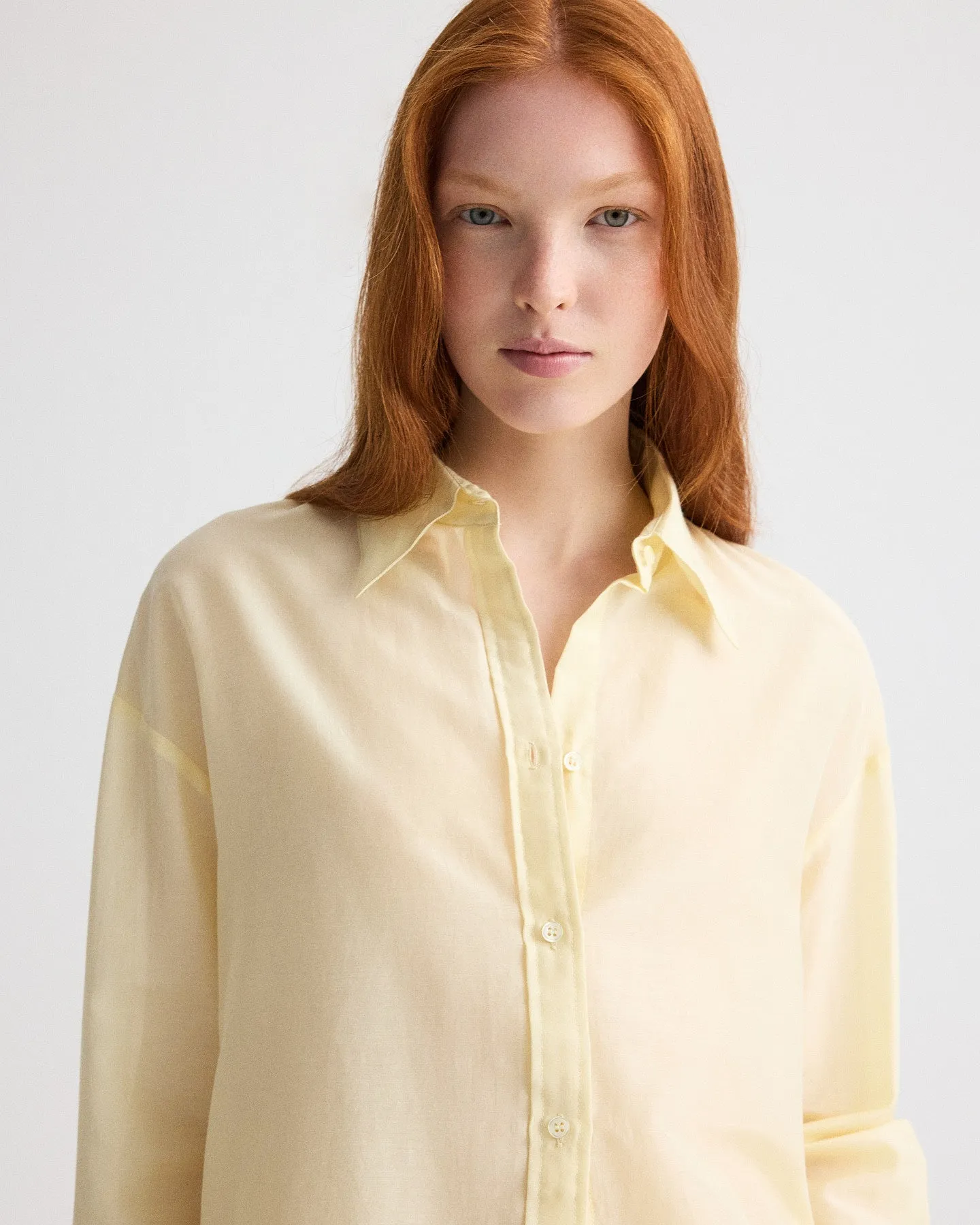 Big Joe Shirt in Cotton Silk Organza sold by TWP CLOTHING product image thumbnail 2