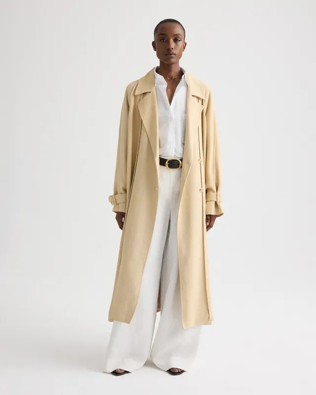 Unfinished Business in Fluid Gabardine made by TWP CLOTHING