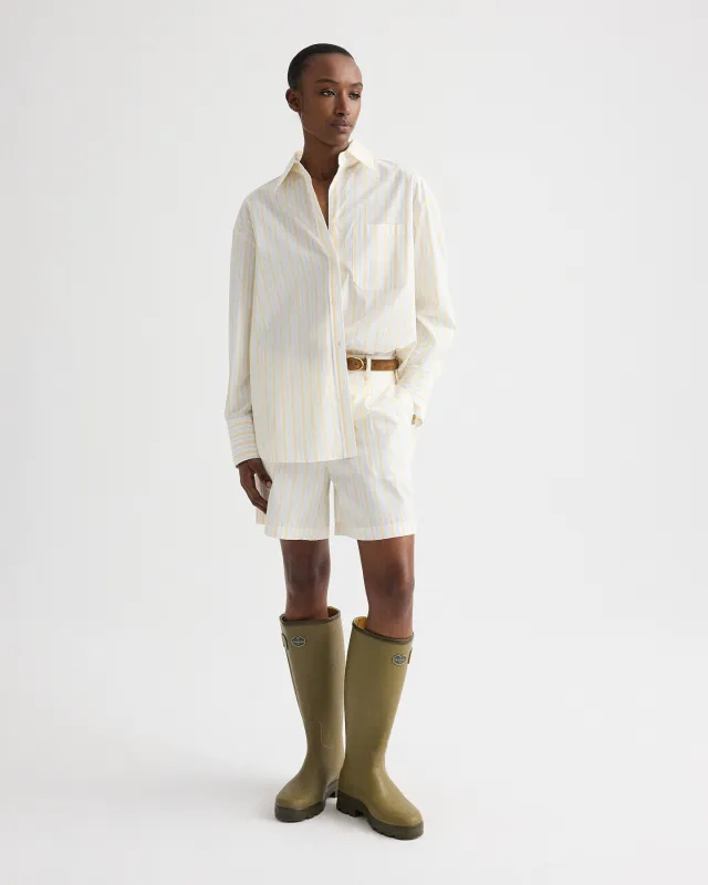 Henry St in Yarn Dyed Cotton Stripe made by TWP CLOTHING