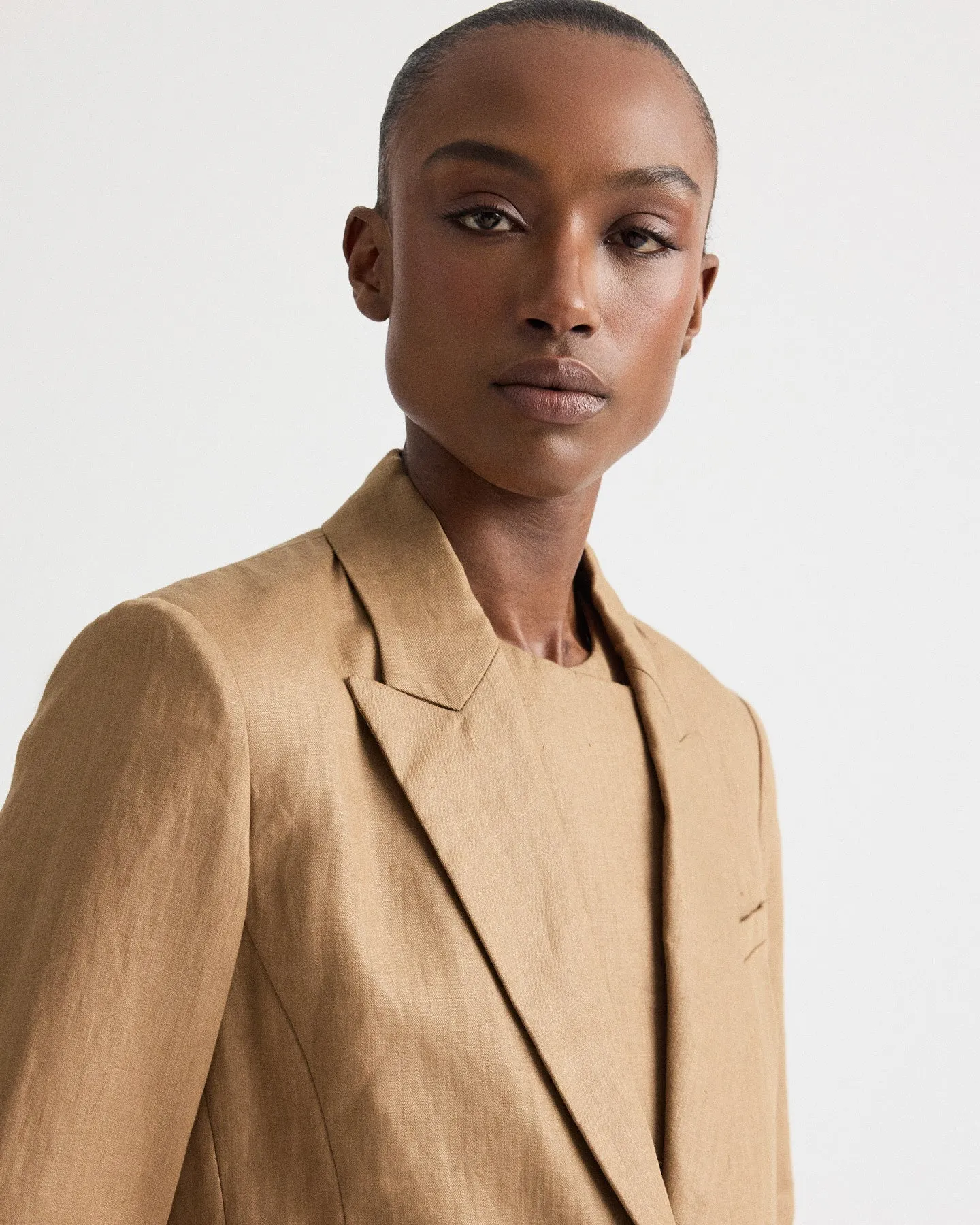 Boy Blazer in Chintzed Linen sold by TWP CLOTHING product image thumbnail 2