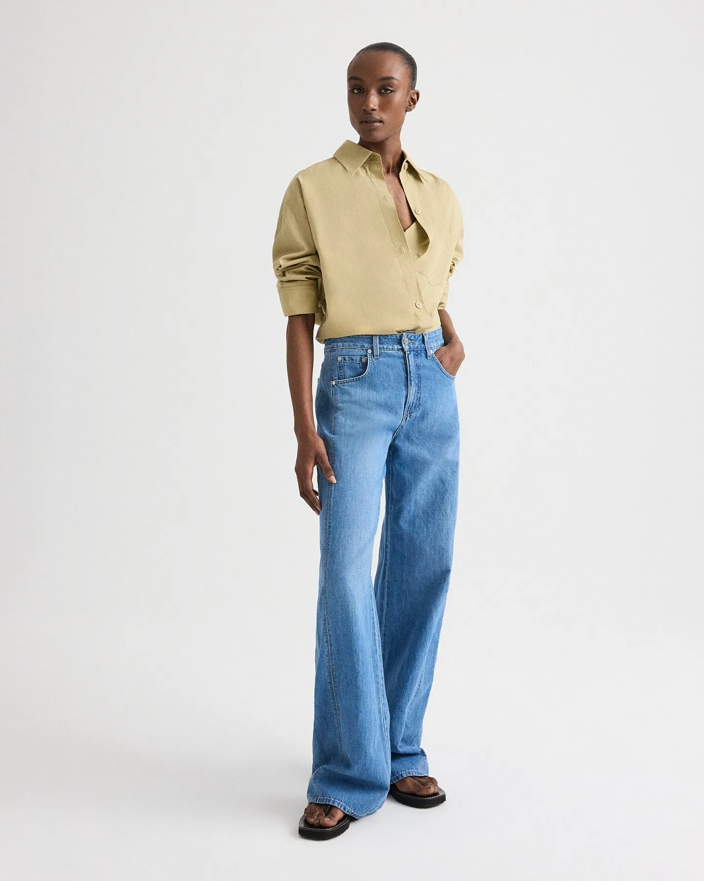 New Earl Shirt in Superfine Cotton Shirting sold by TWP CLOTHING product image thumbnail 3