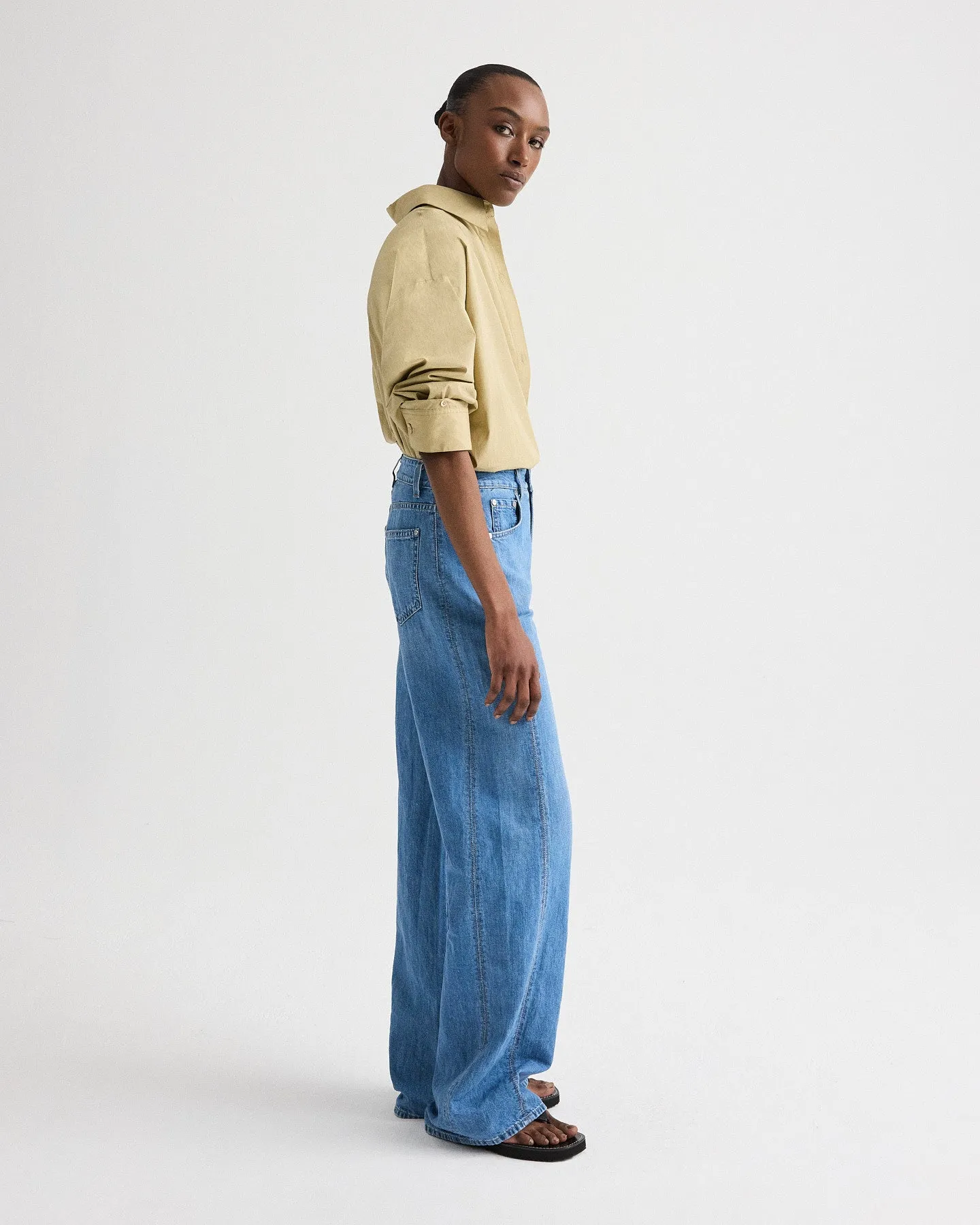New Earl Shirt in Superfine Cotton Shirting sold by TWP CLOTHING product image thumbnail 4