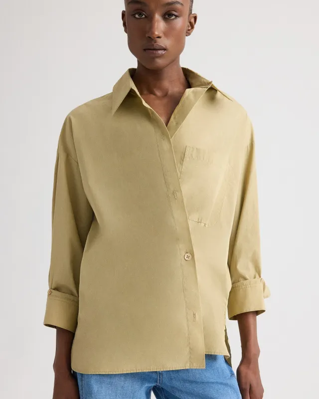 New Earl Shirt in Superfine Cotton Shirting made by TWP CLOTHING