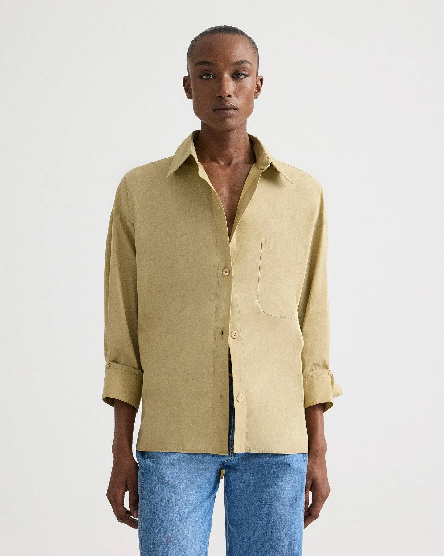 New Earl Shirt in Superfine Cotton Shirting sold by TWP CLOTHING product image thumbnail 2