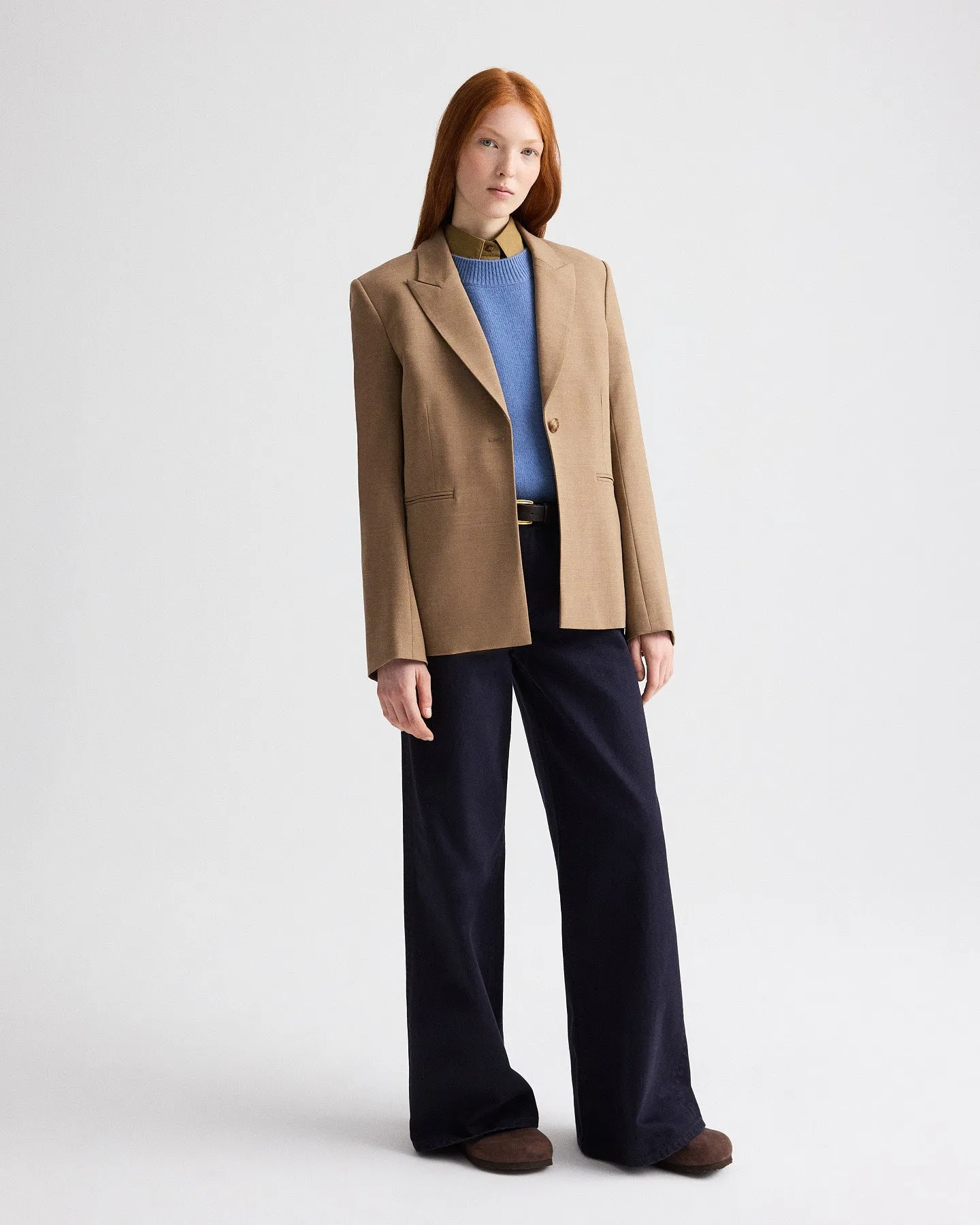 Her Fit Blazer in Bistretch Ultrafine Tabby sold by TWP CLOTHING product image thumbnail 2