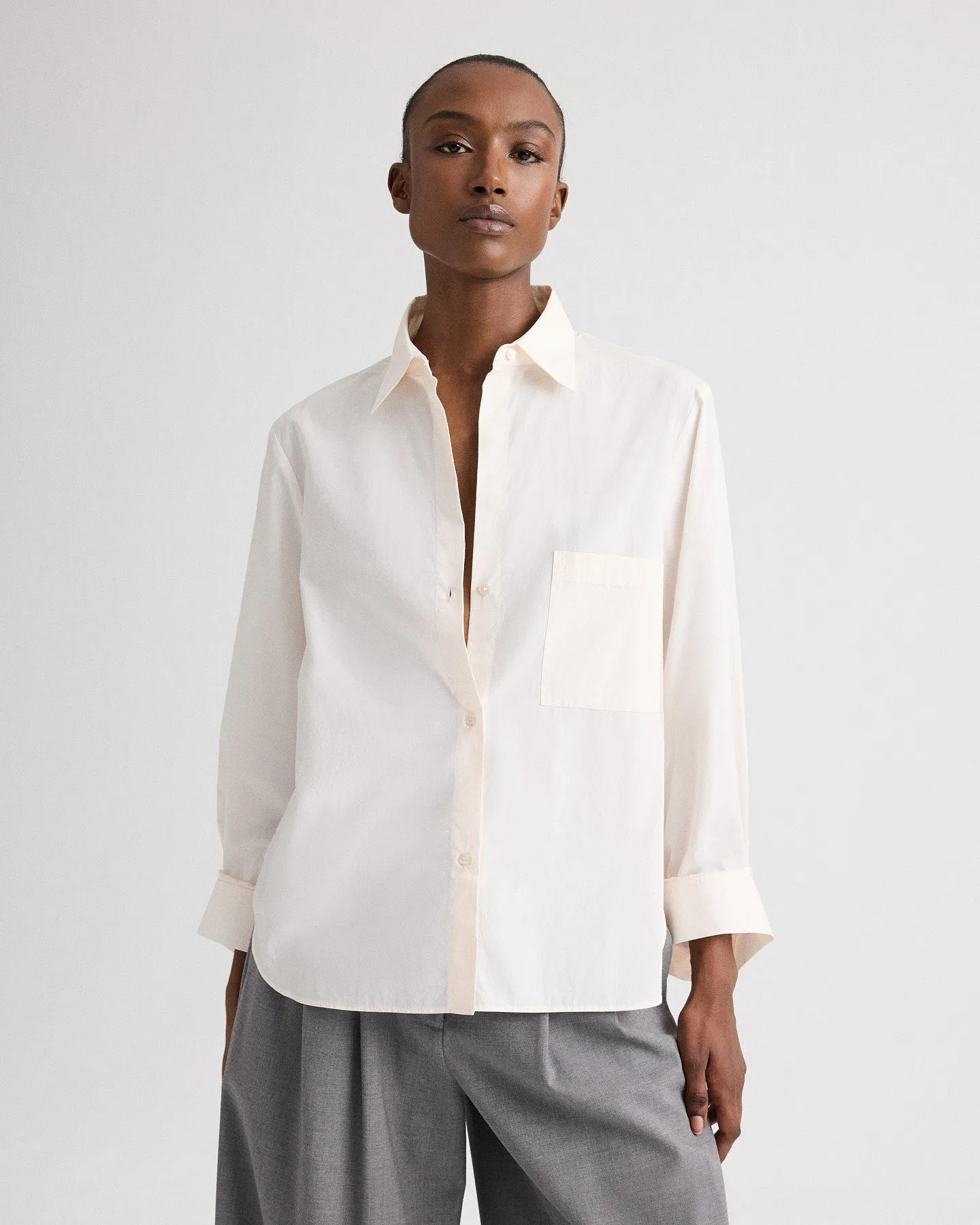 Next Morning Shirt in Superfine Cotton sold by TWP CLOTHING