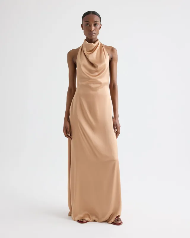 Lola Gown in Silk Charmeuse made by TWP CLOTHING