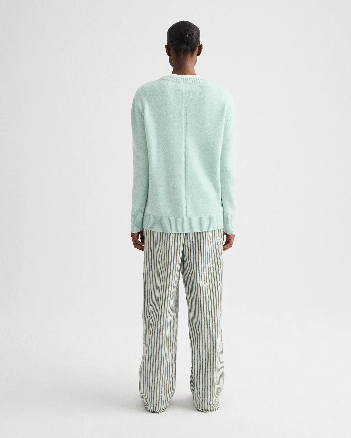 Boy Crewneck Sweater in Italian Cashmere sold by TWP CLOTHING product image thumbnail 5
