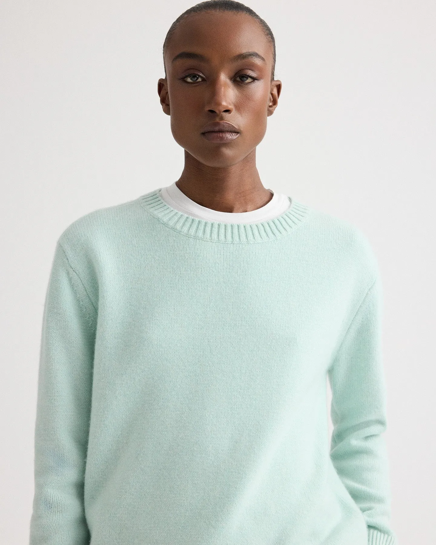 Boy Crewneck Sweater in Italian Cashmere sold by TWP CLOTHING product image thumbnail 2