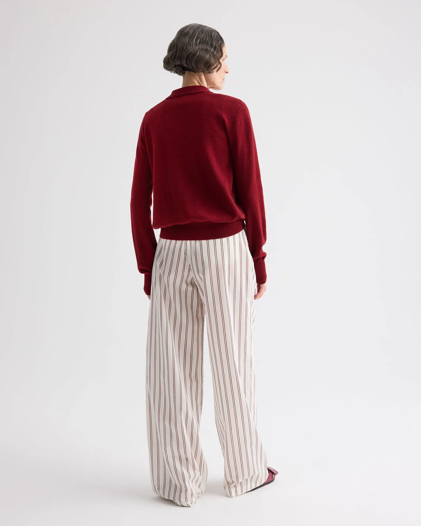 Uma Henley Sweater in Cashmere sold by TWP CLOTHING product image thumbnail 5