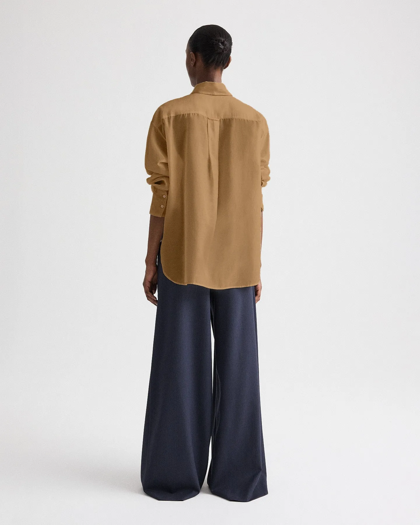 Big Joe Shirt in Cotton Silk Organza sold by TWP CLOTHING product image thumbnail 4