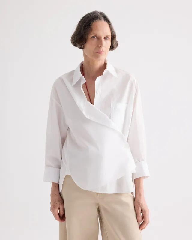 Newest Earl Shirt in Superfine Cotton Shirting made by TWP CLOTHING