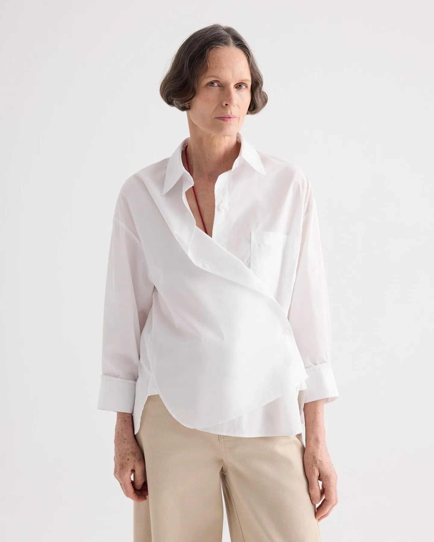 Newest Earl Shirt in Superfine Cotton Shirting sold by TWP CLOTHING