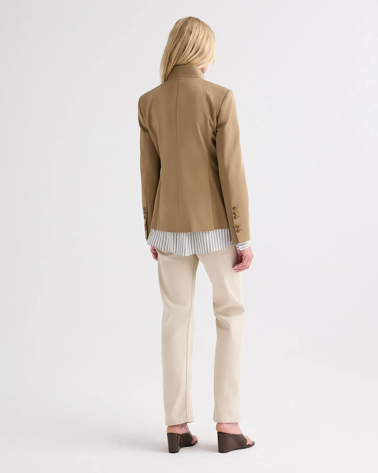 The Double Take Blazer in Trench Chino Twill sold by TWP CLOTHING product image thumbnail 5