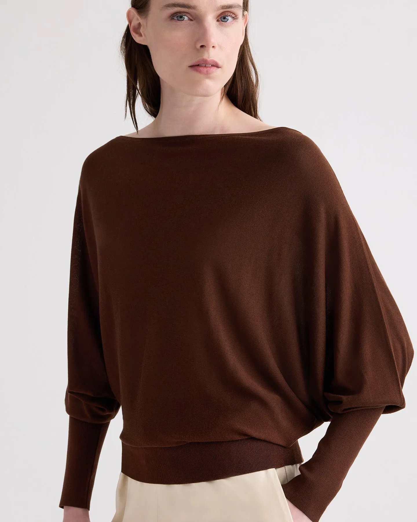 Landslide Sweater in Viscose Silk sold by TWP CLOTHING product image thumbnail 2
