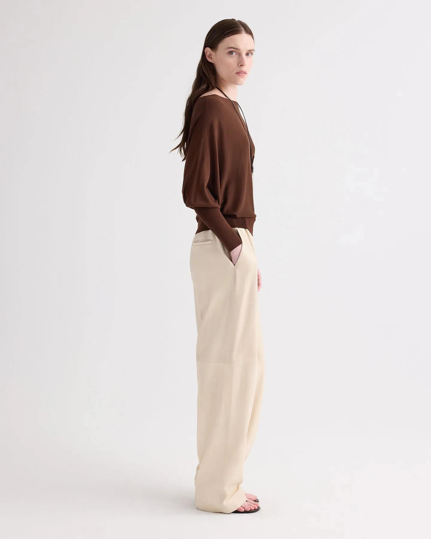 Landslide Sweater in Viscose Silk sold by TWP CLOTHING product image thumbnail 3