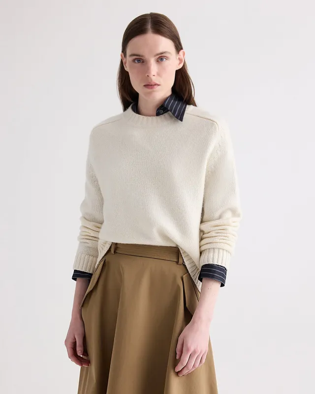 New Jill Crewneck in Italian Cashmere made by TWP CLOTHING