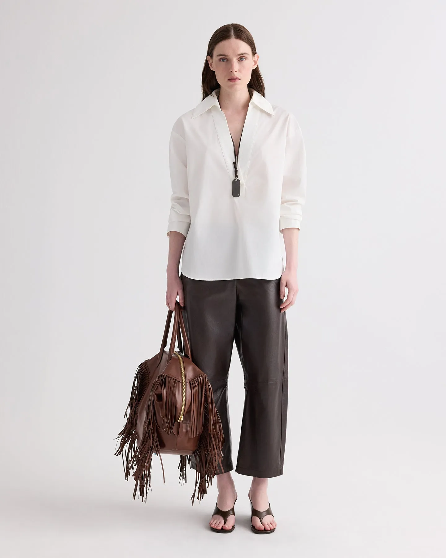 A Case of You Top in Compact Poplin sold by TWP CLOTHING product image thumbnail 3