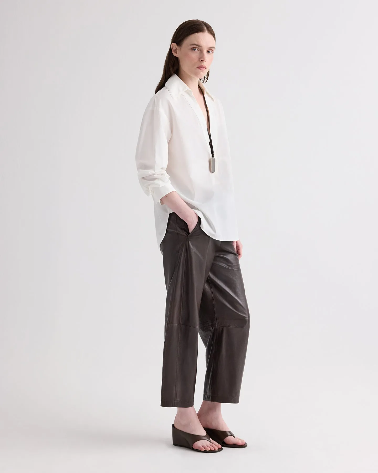 A Case of You Top in Compact Poplin sold by TWP CLOTHING product image thumbnail 4