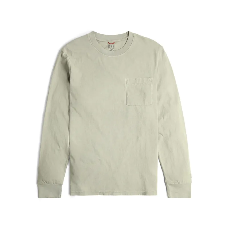 Dirt Pocket Tee Long Sleeve - Men's sold by TOPO DESIGNS