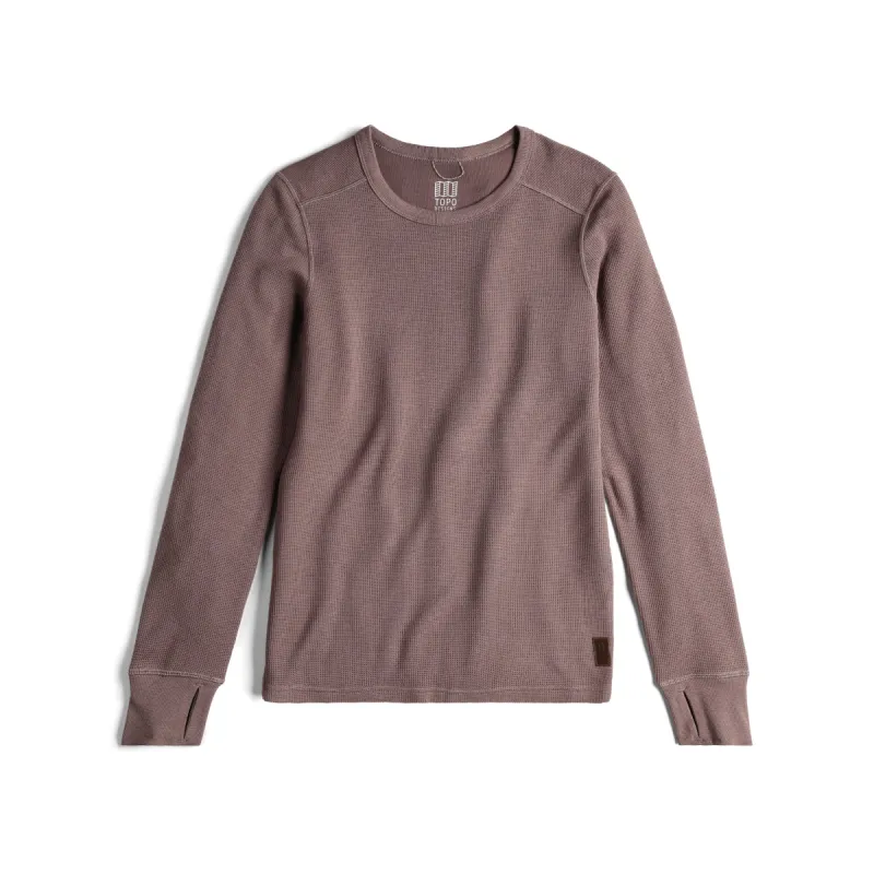 Global Waffle Crew - Women's - Final Sale sold by TOPO DESIGNS