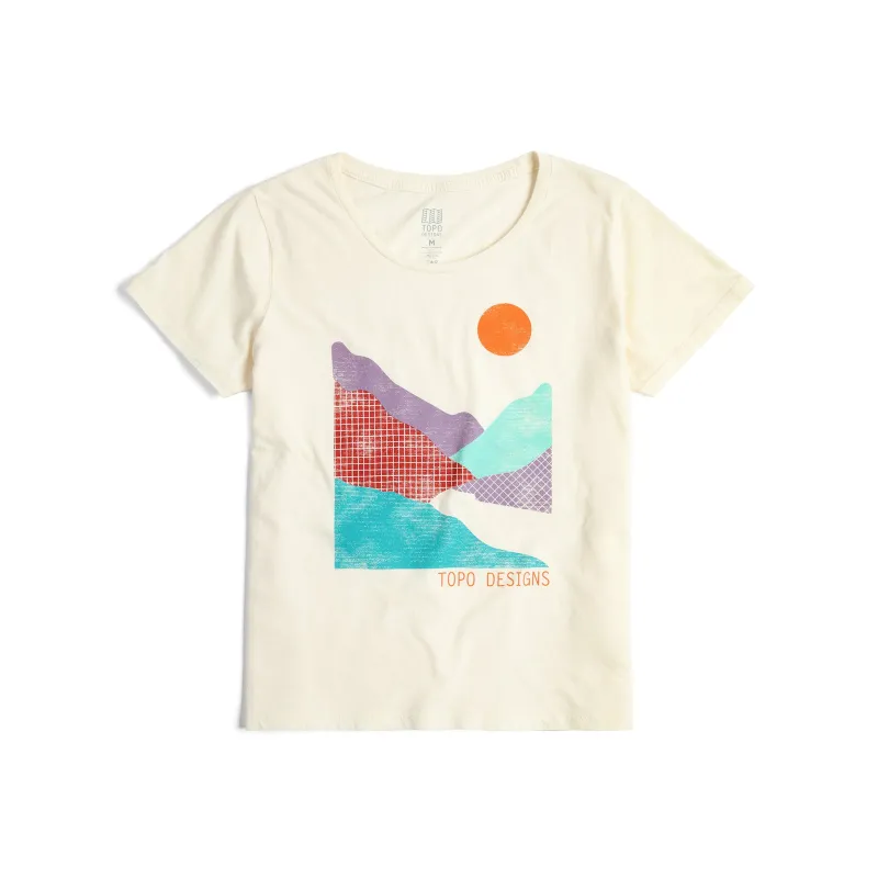 Retro Lake Tee - Women's - Final Sale made by TOPO DESIGNS