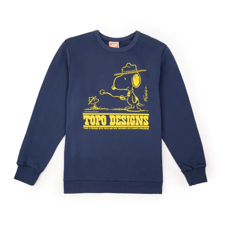 Topo Designs x TSPTR Being Outside Crew sold by TOPO DESIGNS