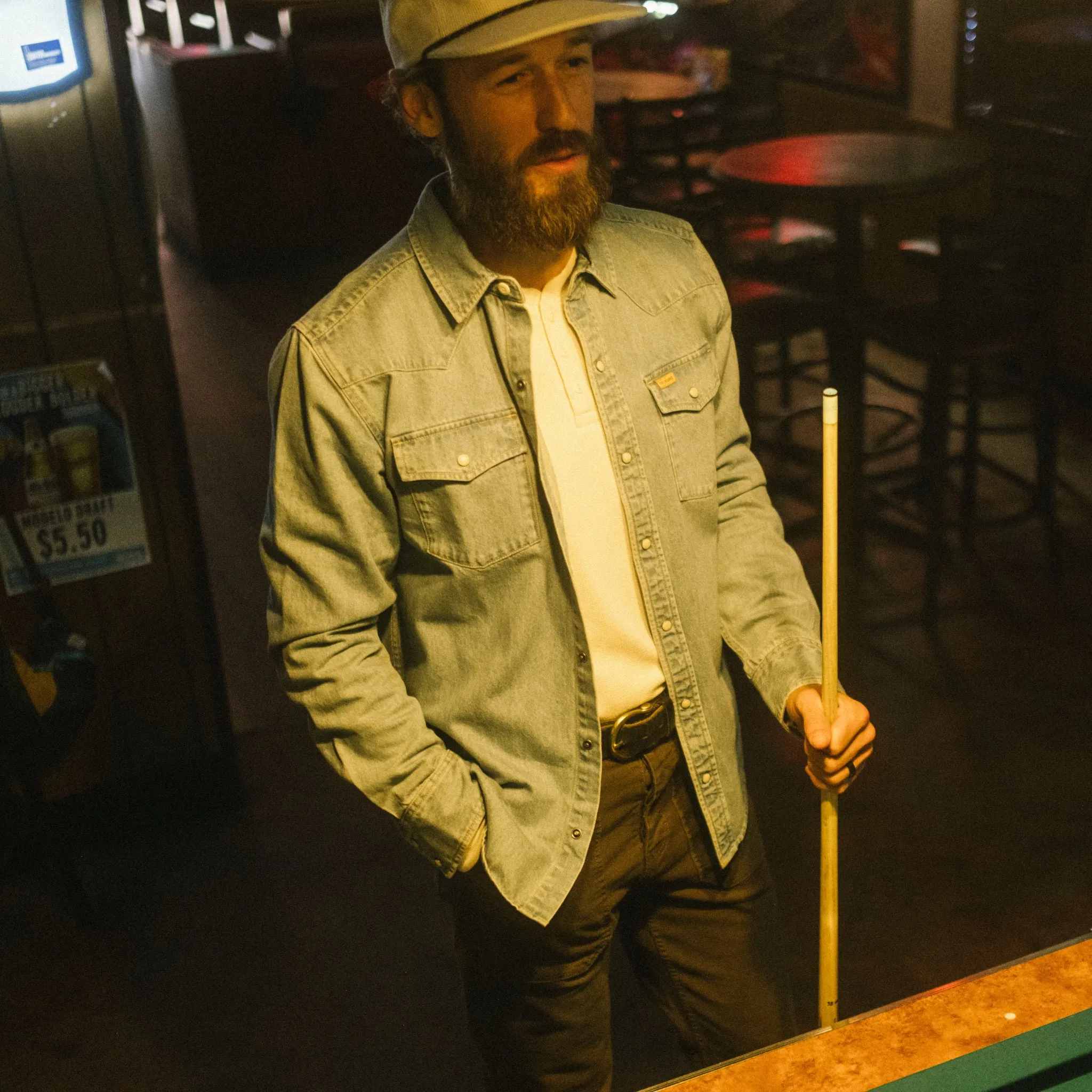 Mountain Shirt Long Sleeve Denim - Men's sold by TOPO DESIGNS product image thumbnail 2