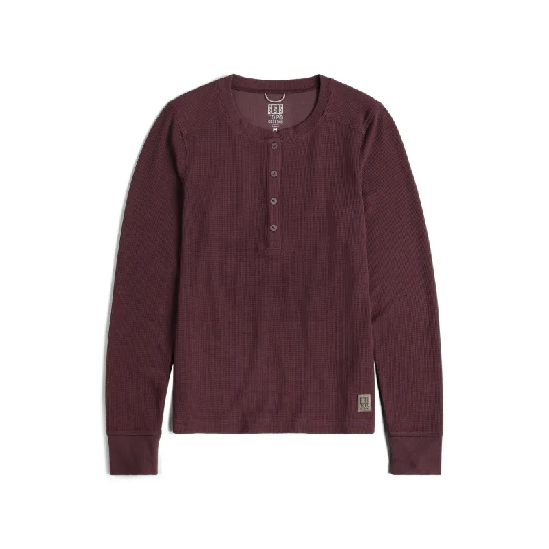 Global Waffle Henley - Women's made by TOPO DESIGNS
