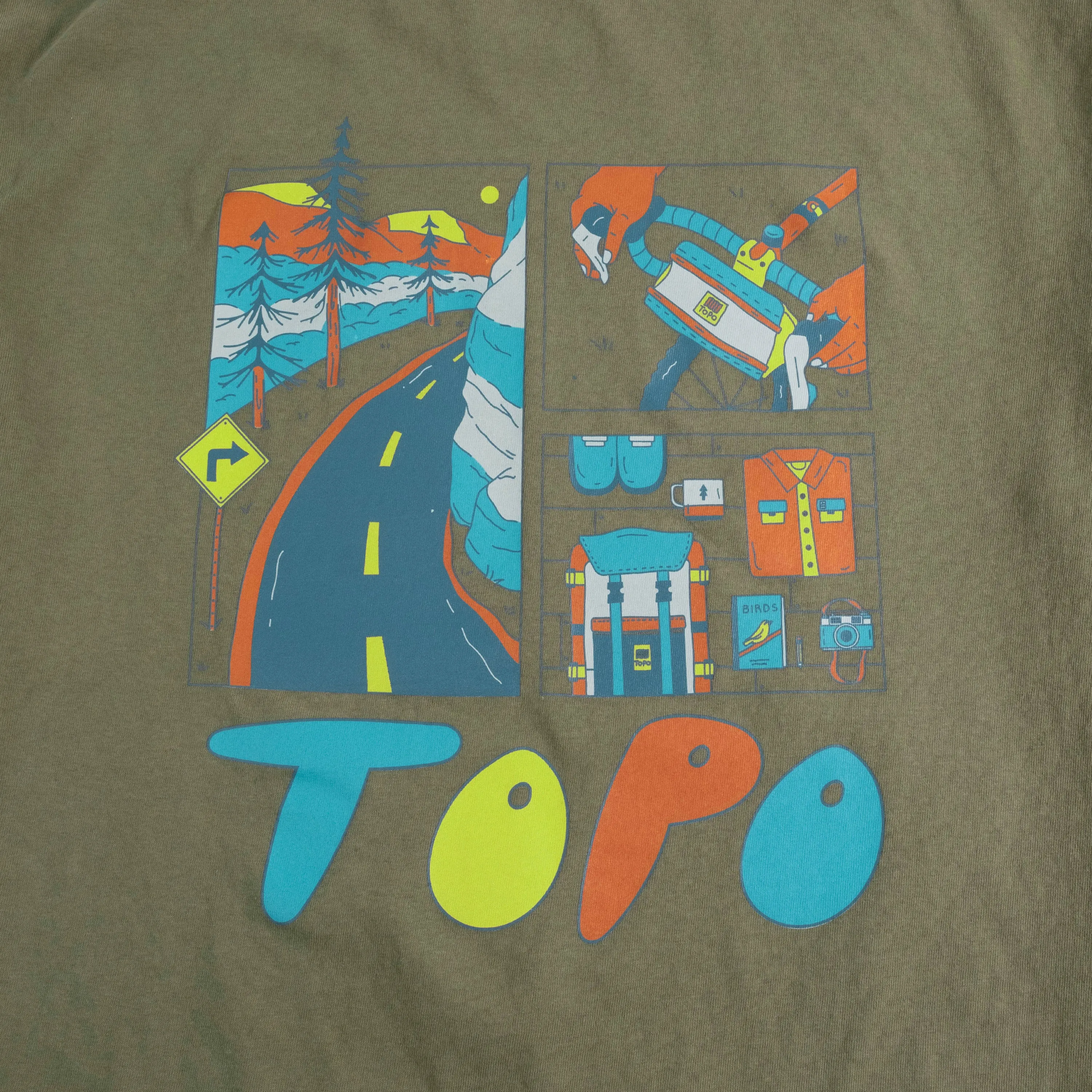 Topo Designs x Pine Printshop Essentials Tee sold by TOPO DESIGNS product image thumbnail 4