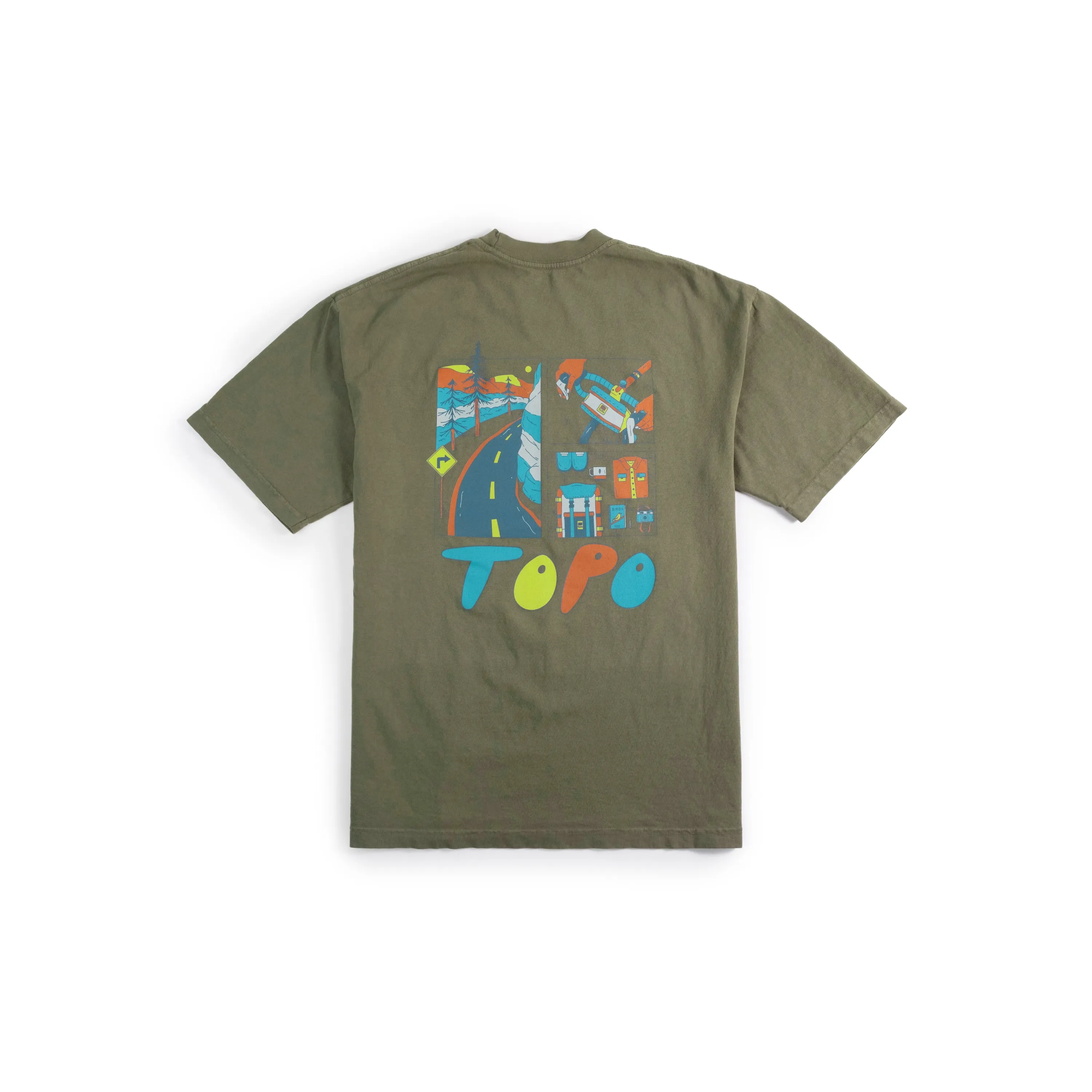 Topo Designs x Pine Printshop Essentials Tee sold by TOPO DESIGNS product image thumbnail 3