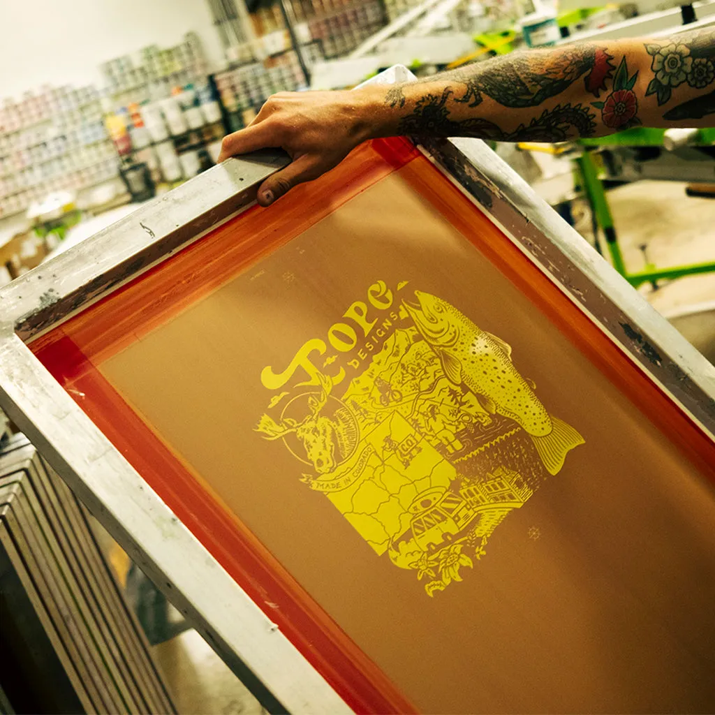 Topo Designs x Pine Printshop Townie Tee sold by TOPO DESIGNS product image thumbnail 5