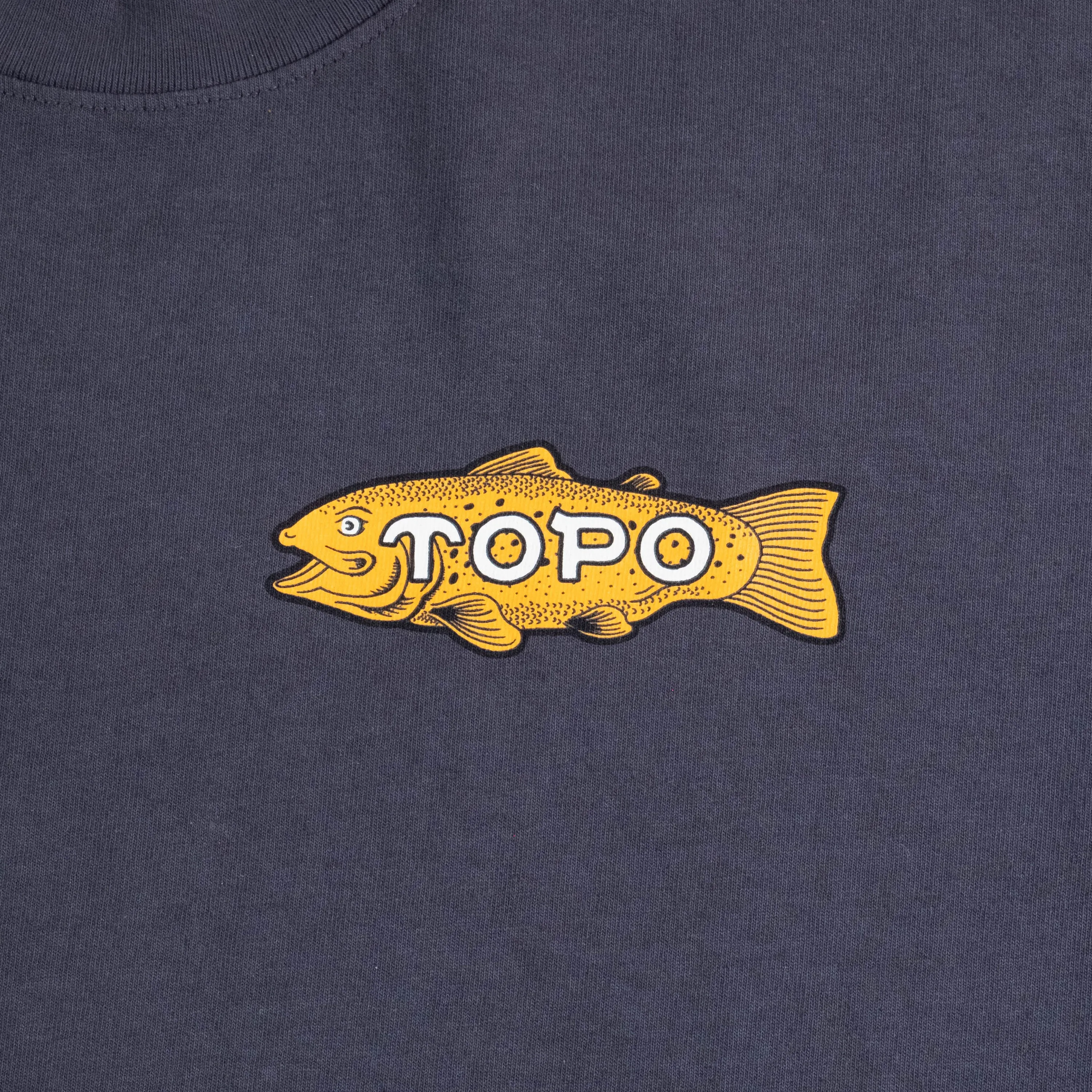 Topo Designs x Pine Printshop Townie Tee sold by TOPO DESIGNS product image thumbnail 3