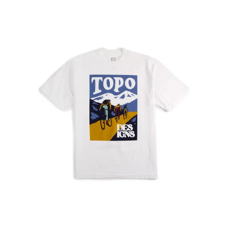 Topo Designs x Pine Printshop Ride Tee sold by TOPO DESIGNS