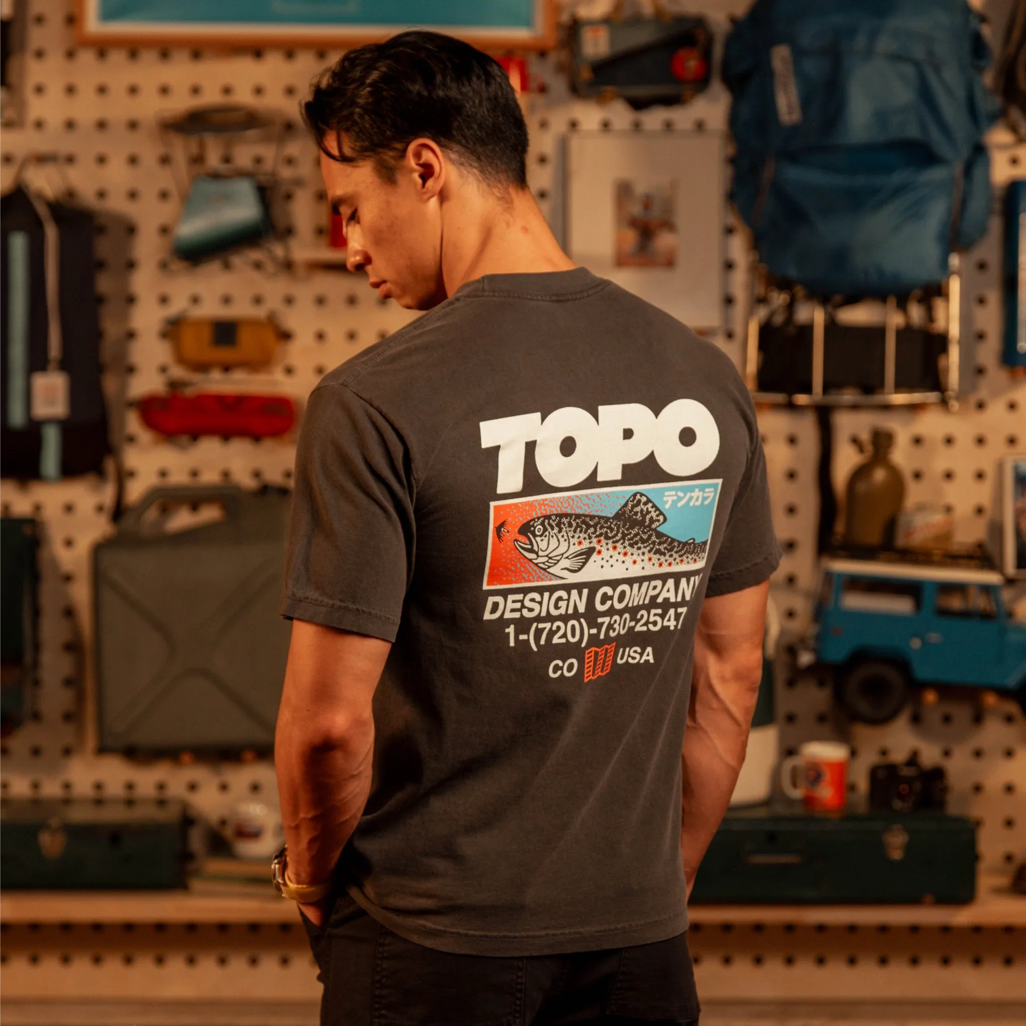 Topo Designs x Pine Printshop Masu Tee sold by TOPO DESIGNS product image thumbnail 2