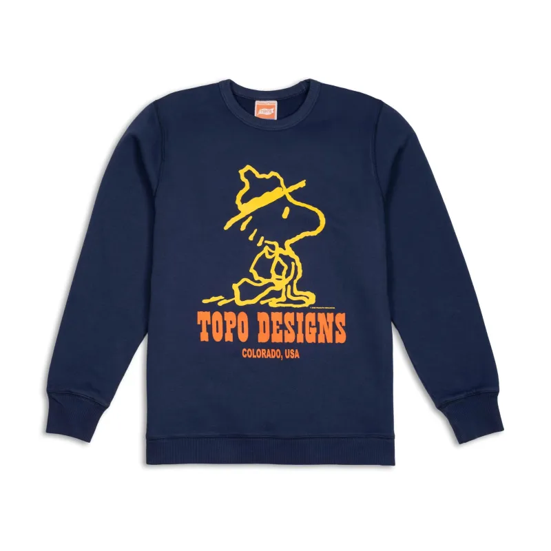 Topo Designs x TSPTR Woodstock Crew sold by TOPO DESIGNS